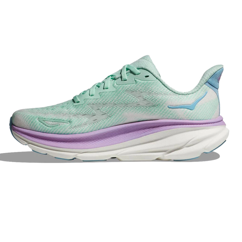 Hoka One One Women's Clifton 9 Running Shoes Sunlit Ocean/Lilac Mist-1